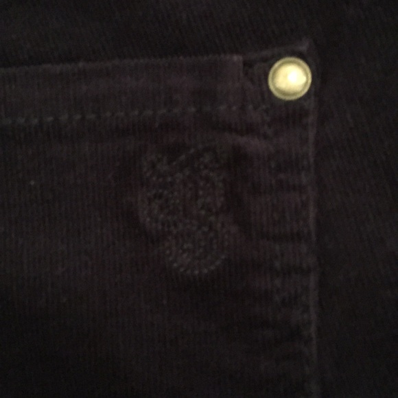 Jessica Simpson Navy Blue Corduroy Pants Size 30 - Picture 4 of 11